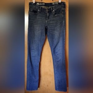 Madewell Rail Straight Jeans - Size 25 x 34 - Medium Blue